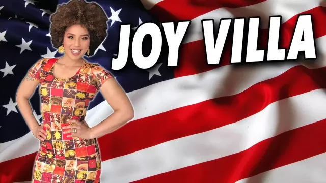 Joy Villa poses at The Fallen State studio