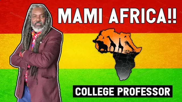 Professor Gabriel Selassie poses at The Fallen State studio
