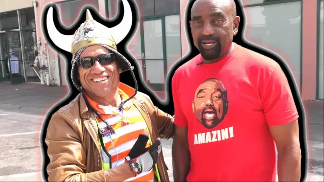 Jesse Lee Peterson interviews on the streets of L.A.